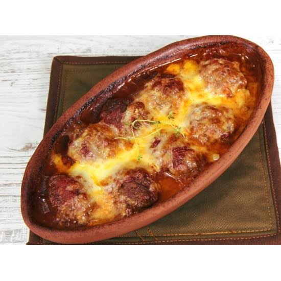 Kiremitte Kaşarlı Köfte